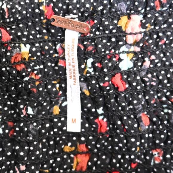 Free People Womens M Black Sun's Out Halter Crop Top - Picture 8 of 9